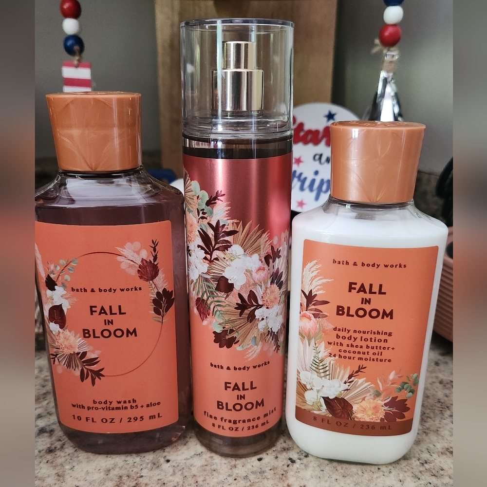 Bath and Body Works "Fall In Bloom" Bundle